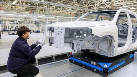 蔡奇檢查調(diào)研北汽工廠：加強與海外供應(yīng)鏈合作，守望相助！