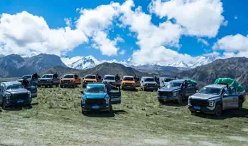 走“天路”、探“神山”，北汽向西挺進！